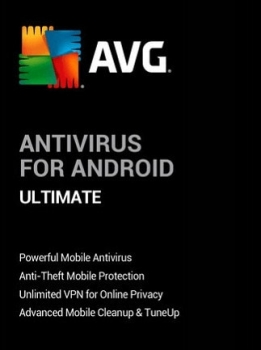 AVG Ultimate (Android) 1 устройство, 2 года (для всех регионов и стран)