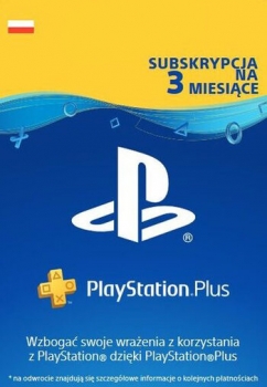 Подарочная карта PlayStation Plus 90 дней [PL]