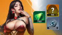 LYSSA: Goddess of LOVE : Trusted Companion ( Legendary Mercenary, 750 Emerix Gems, 50000 Credits )