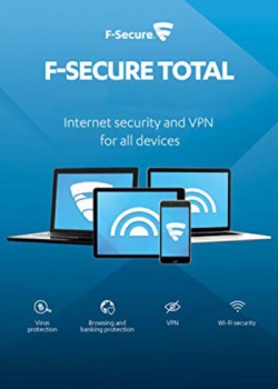 F-Secure Total Protection 3 устройства, ключ на 2 год (для всех регионов и стран)