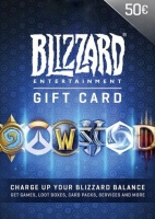 Подарочная карта Blizzard Battle.net 50 евро (Европейский союз)