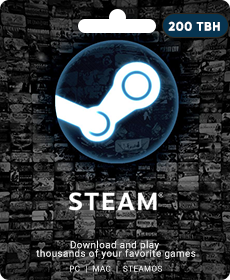 Подарочная карта Steam 200 таиландских бат (Таиланд)