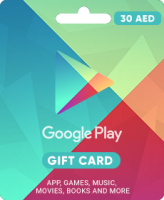 Подарочная карта Google Play 30 дирхамов (Объединенные Арабские Эмираты)