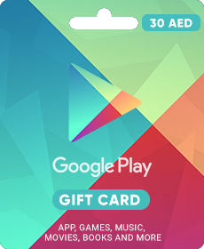 Подарочная карта Google Play 30 дирхамов (Объединенные Арабские Эмираты)