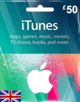 Подарочная карта iTunes 50 фунтов [UK] 