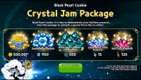 Cookie Run: Kingdom  : Black Pearl Cookie II (Сrystal Jam Package)