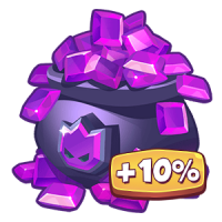 5500 кристаллов + 550 кристаллов бонус : Rush Royale: Tower Defense TD