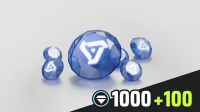 Farlight 84: 1000 алмазов + 100 алмазов бонус