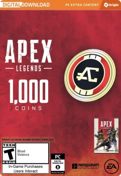 Apex Legends – 1000 Coins (ключ для ПК)