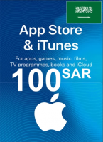 Подарочная карта iTunes 100 саудовских риалов (Саудовская Аравия)