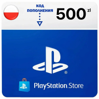 Подарочная карта PlayStation Network 500 злотых (Польша)