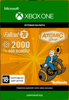 FALLOUT 76 - 2400 ATOMS (ключ для Xbox One)