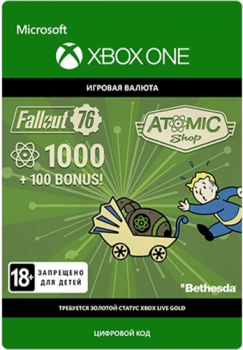 FALLOUT 76 - 1100 ATOMS (ключ для Xbox One)
