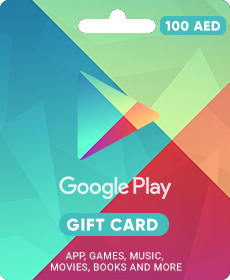 Подарочная карта Google Play 100 дирхамов (Объединенные Арабские Эмираты)