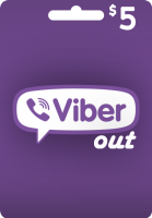 Подарочная карта Viber 5 долларов США (для всех регионов и стран)