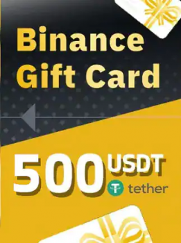 Подарочная карта Binance 500 долларов