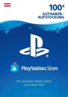 Подарочная карта PlayStation Network 100 евро (Австрия)