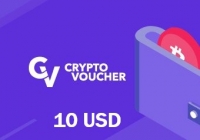 Crypto Voucher / Crypto Prepaid Card - 10 USD