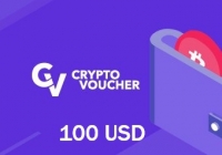 Crypto Voucher / Crypto Prepaid Card - 100 USD