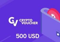 Crypto Voucher / Crypto Prepaid Card - 500 USD