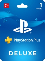 Подарочная карта PlayStation Plus Deluxe 30 дней (Турция)
