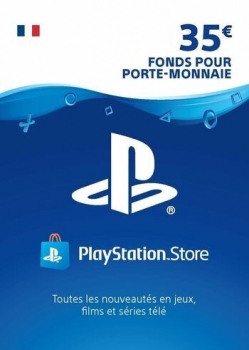 Подарочная карта PlayStation Network 35 евро (Франция)