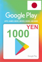 Подарочная карта Google Play 1000 йен (Япония)
