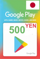 Подарочная карта Google Play 500 йен (Япония)