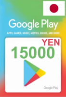 Подарочная карта Google Play 15000 йен (Япония)