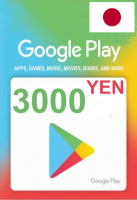 Подарочная карта Google Play 3000 йен (Япония)