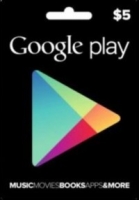 Подарочная карта Google Play 5 долларов США [US]
