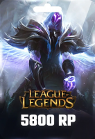 League of Legends: 5800 RP (Турция)