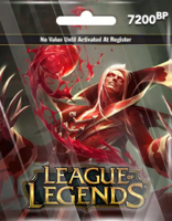 League of Legends: 7200 RP (Eu Nordic & East) (ЕС, Северная Европа и Восток)