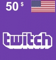  Подарочная карта Twitch 50 долларов США [US]
