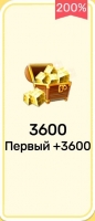 Blockman GO :  3600  Г-кубов 