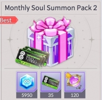 Eversoul : Monthly Soul Summon Pack 2