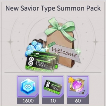 Eversoul : New Savior Type Summon Pack