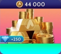 Avakin Life : 44000 avacoins + 250 алмазов 