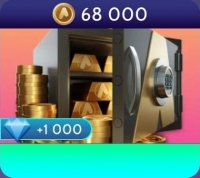 Avakin Life : 68000 avacoins + 1000 алмазов  
