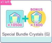 HATSUNE MIKU: COLORFUL STAGE!  : Special Bundly Crystals(G) x10500 + x1800 bonus