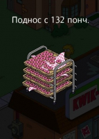 The Simpsons: Tapped Out : Поднос с 132 пончиками