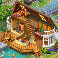 Merge Manor : Sunny House : 7 800 самоцветов