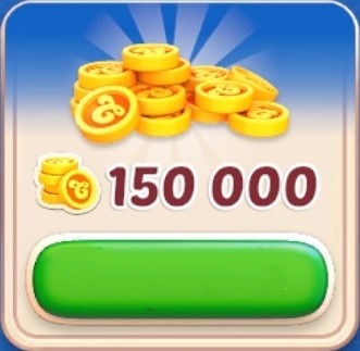 Candy Crush Solitaire :  150 000 Монет