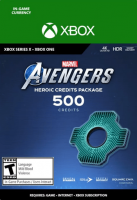 Marvel's Avengers Heroic Credits Pack (500 кредитов) XBOX LIVE (для всех регионов и стран)