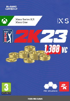 PGA Tour 2K23 : 1300 VC Pack XBOX LIVE (для всех регионов и стран)