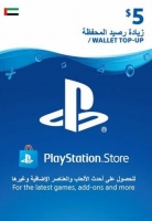 Подарочная карта PlayStation Network 5 долларов США (Объединенные Арабские Эмираты)