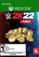 WWE 2K22 : 75000 Virtual Currency Pack (Xbox One) - Xbox Live Key (для всех регионов и стран)