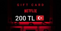 Подарочная карта Netflix 200 турецких лир (Турция)
