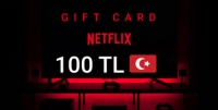 Подарочная карта Netflix 100 турецких лир (Турция)