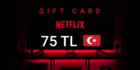Подарочная карта Netflix 75 турецких лир (Турция)